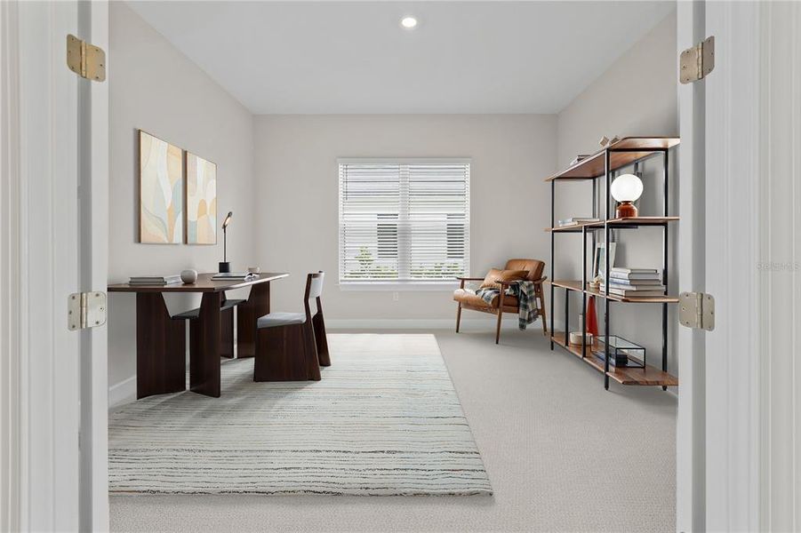 Furnished interior view inside a new home in , Sarasota (Image 6).