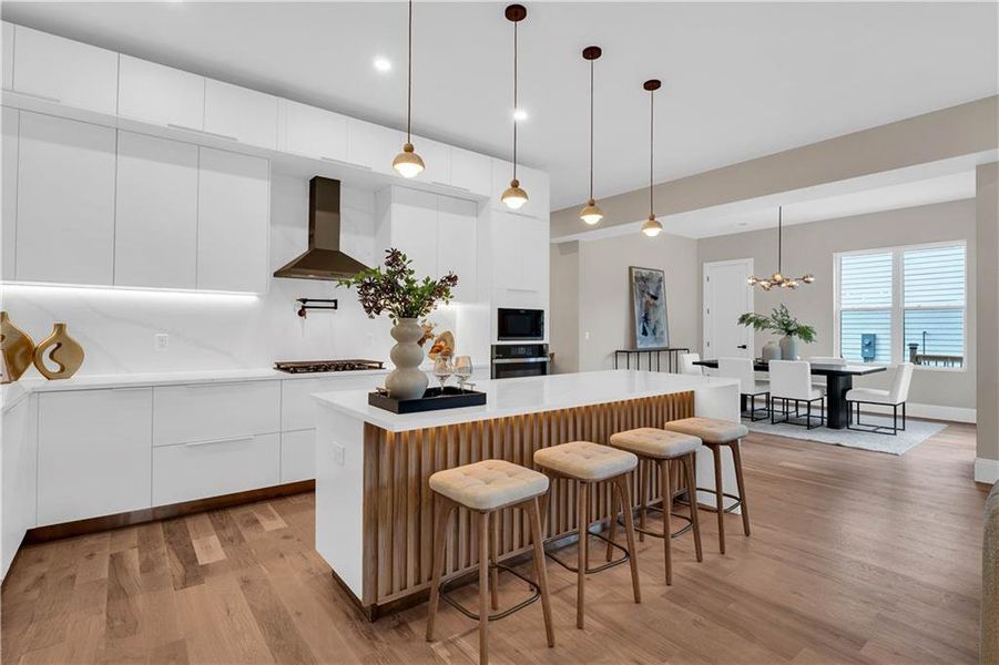 Furnished interior view inside a new home in , Decatur (Image 2).