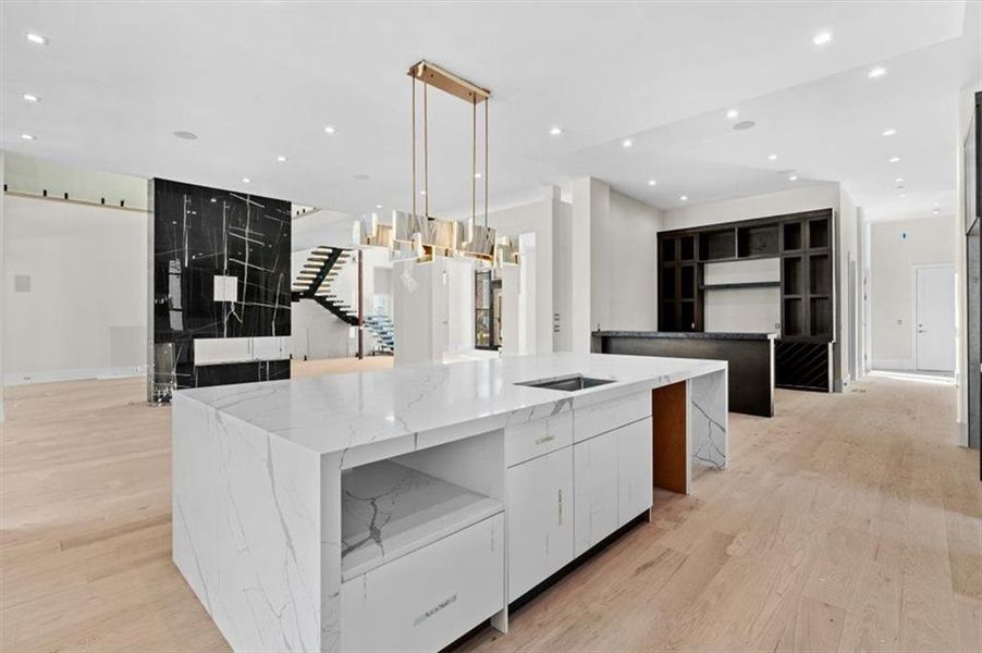 Furnished interior view inside a new home in , Marietta (Image 18).