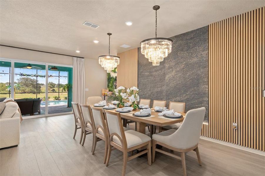 Furnished interior view inside a new home in Windsor Cay Resort, Clermont (Image 10).
