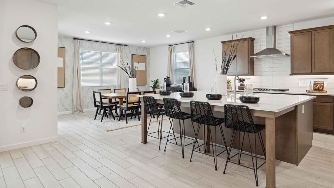 Furnished interior view inside a new home in Aloravita, Peoria (Image 40).