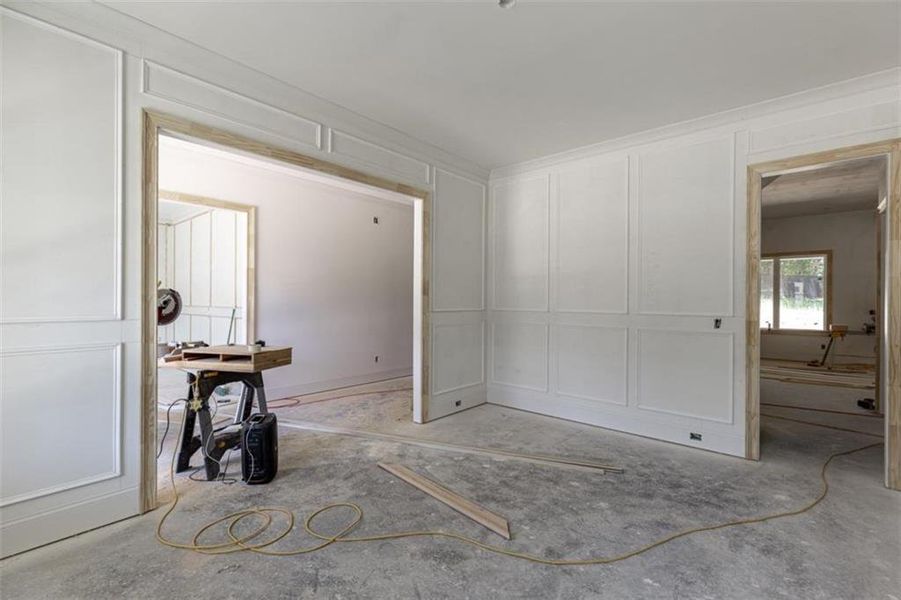 In-progress construction of a new home in , Buford, GA (Image 13).