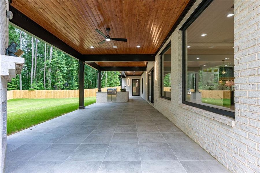 Exterior details and patio area of a home in , Lawrenceville (Image 69). Exterior details and patio area of a home in , Lawrenceville (Image 69).
