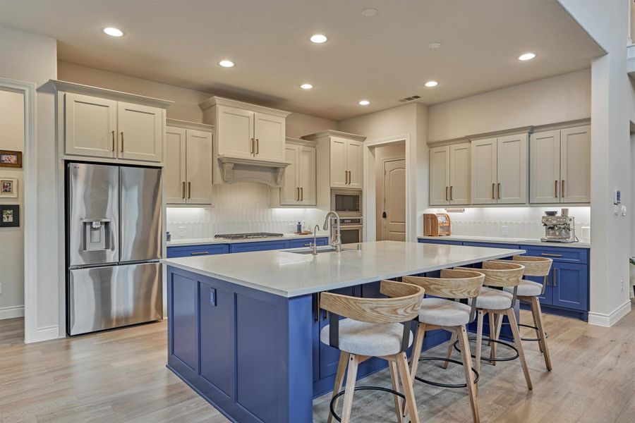 Furnished interior view inside a new home in Audubon 60', Magnolia (Image 18).