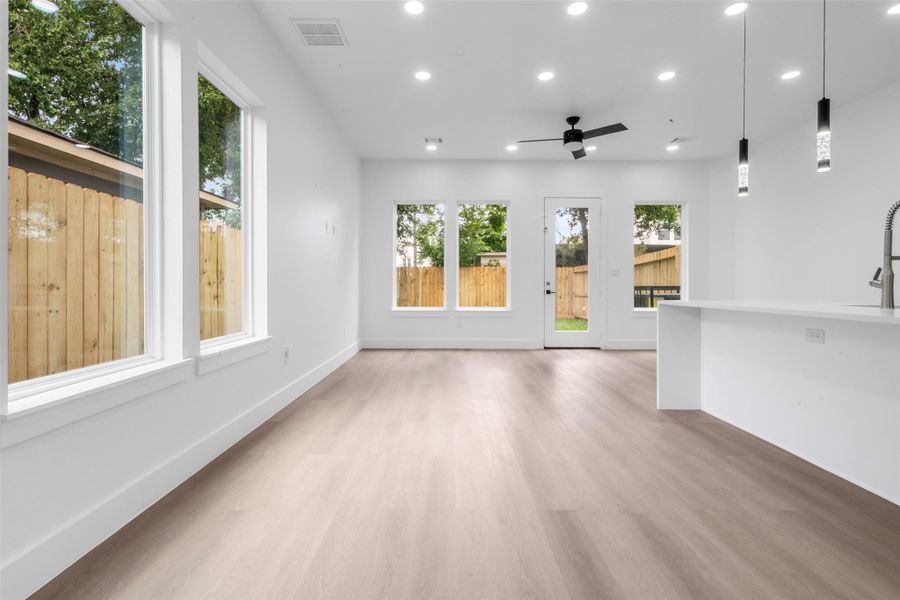 Spacious, unfurnished interior of a new home in , Houston (Image 22). Spacious, unfurnished interior of a new home in , Houston (Image 22).