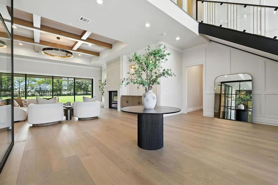 Furnished interior view inside a new home in , Bartonville (Image 15).