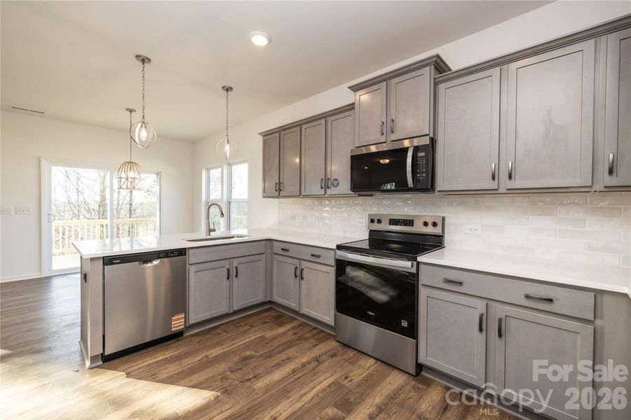 Furnished interior view inside a new home in Grandview, Albemarle (Image 14).