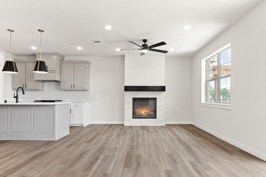 Spacious, unfurnished interior of a new home in The Tribute, The Colony (Image 21). Spacious, unfurnished interior of a new home in The Tribute, The Colony (Image 21).