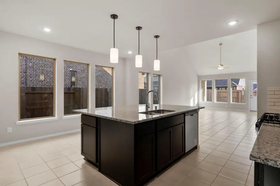 Furnished interior view inside a new home in The Trails, New Caney (Image 5). Furnished interior view inside a new home in The Trails, New Caney (Image 5).