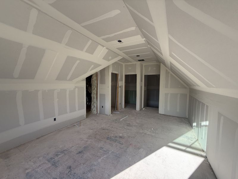 In-progress construction of a new home in Oak Water Ranch, Granbury, TX (Image 29).