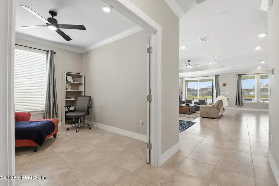 Furnished interior view inside a new home in , St. Augustine (Image 15).