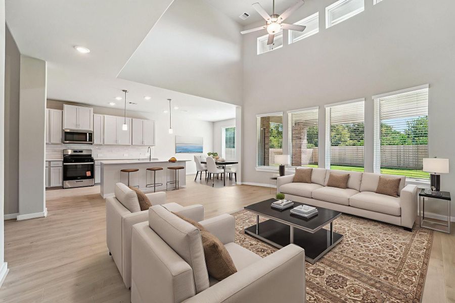 Photo is not of the actual home, but is an inspirational photo of builder’s model home and may depict options, furnishings, and/or decorator features that are not included Photo is not of the actual home, but is an inspirational photo of builder’s model home and may depict options, furnishings, and/or decorator features that are not included