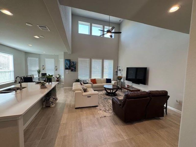 Furnished interior view inside a new home in Rodeo Palms - The Lakes, Manvel (Image 12). Furnished interior view inside a new home in Rodeo Palms - The Lakes, Manvel (Image 12).