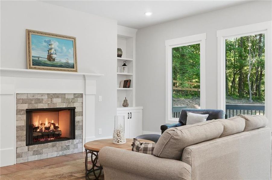 Furnished interior view inside a new home in , Canton (Image 15).