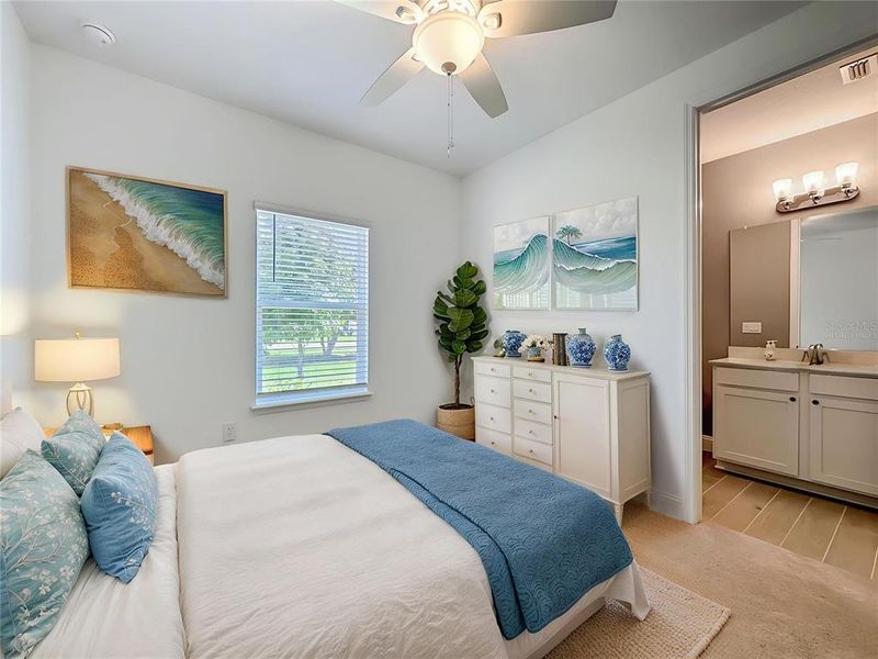 Furnished interior view inside a new home in , Ormond Beach (Image 18). Furnished interior view inside a new home in , Ormond Beach (Image 18).