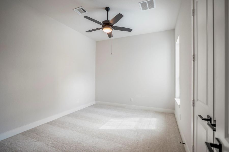 Spacious, unfurnished interior of a new home in Artavia 70′ Lots, Conroe (Image 46).