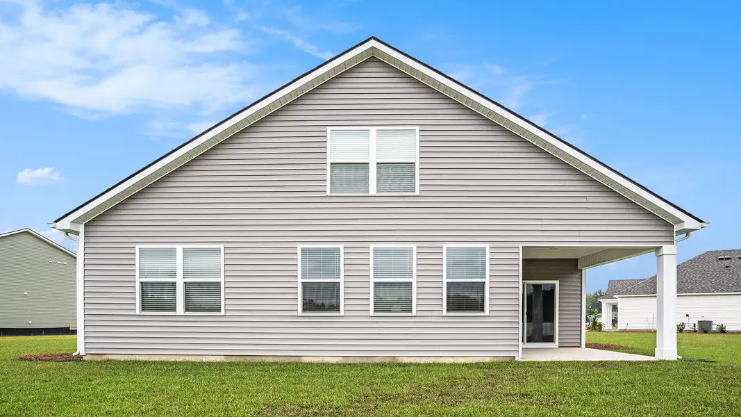 Exterior details and patio area of a home in Magnolia Farms, Florence (Image 3).