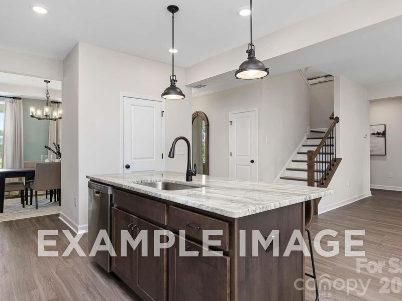 Furnished interior view inside a new home in Windgate, Mooresville (Image 12).