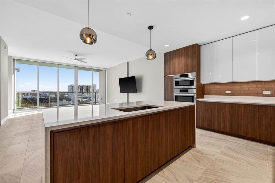 Furnished interior view inside a new home in , St. Petersburg (Image 17).