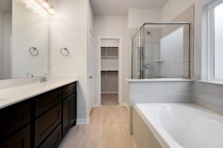 Furnished interior view inside a new home in , Bay City (Image 9). Furnished interior view inside a new home in , Bay City (Image 9).