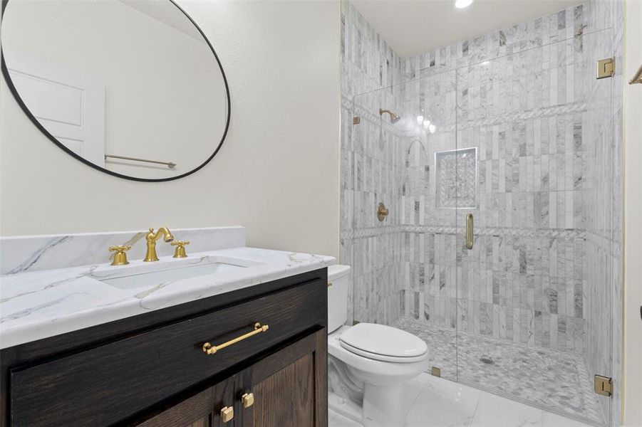 Furnished interior view inside a new home in Briar Branch Estates, Celeste (Image 30). Furnished interior view inside a new home in Briar Branch Estates, Celeste (Image 30).