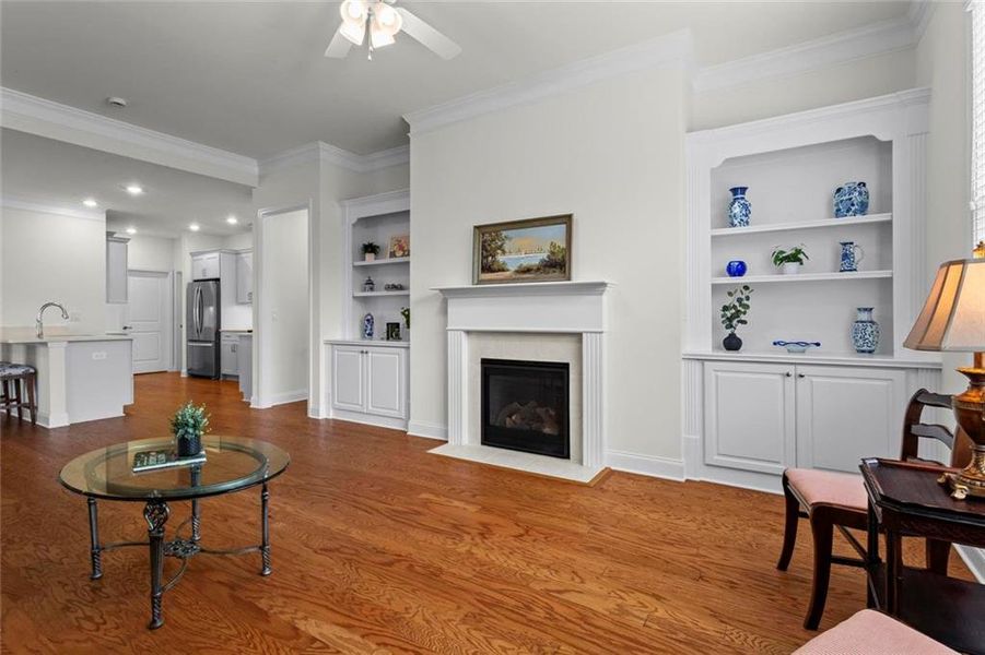 Furnished interior view inside a new home in , Cumming (Image 14).