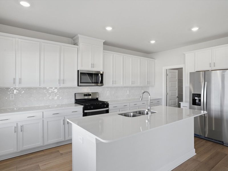 Furnished interior view inside a new home in Maxwell Commons, Easley (Image 4).