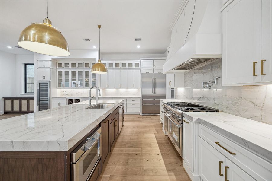 Furnished interior view inside a new home in , Houston (Image 14).