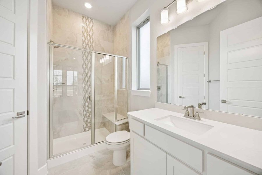 Furnished interior view inside a new home in The Grove Frisco, Frisco (Image 14). Furnished interior view inside a new home in The Grove Frisco, Frisco (Image 14).