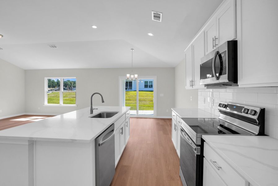 Representative furnished interior of a home built from the The Aspen by Smith Family Homes in Sweetwater, Brunswick (Image 8).