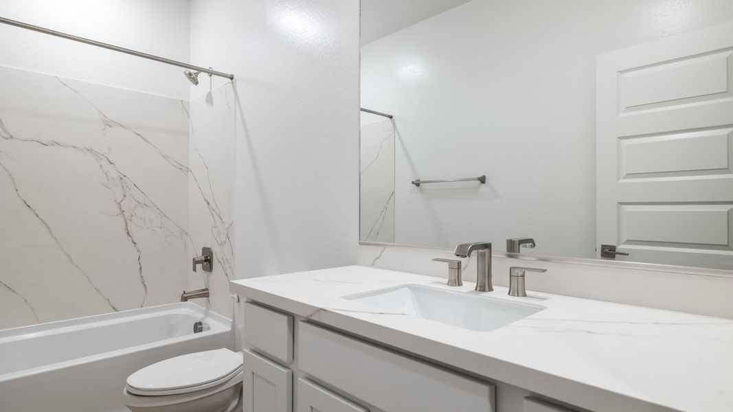 Furnished interior view inside a new home in Zanjero Pass, Waddell (Image 9).