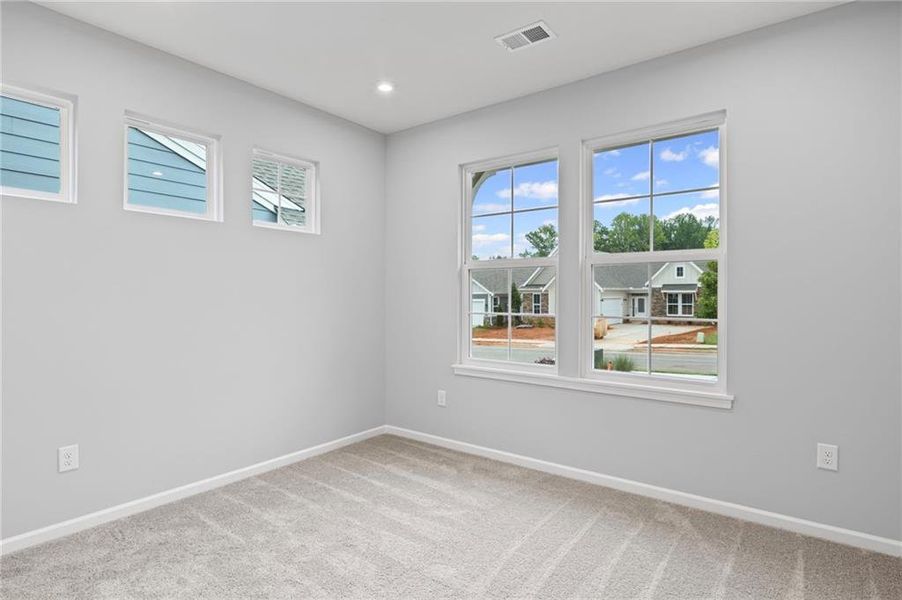 Spacious, unfurnished interior of a new home in Laurel Farms, Dallas (Image 17). Spacious, unfurnished interior of a new home in Laurel Farms, Dallas (Image 17).