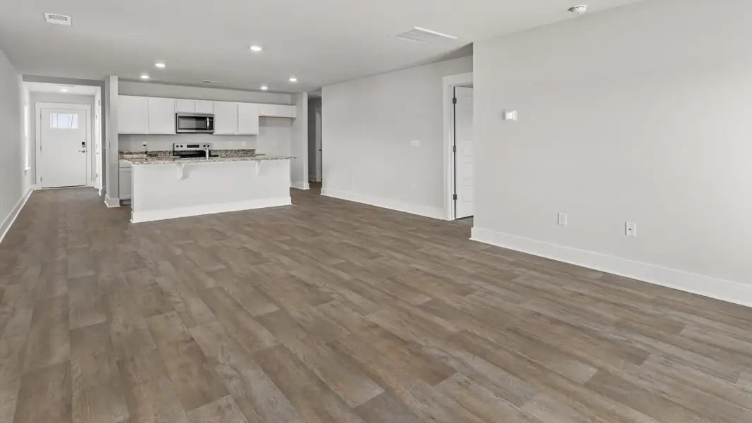 Spacious, unfurnished interior of a new home in Caspian Ridge, Richlands (Image 16). Spacious, unfurnished interior of a new home in Caspian Ridge, Richlands (Image 16).
