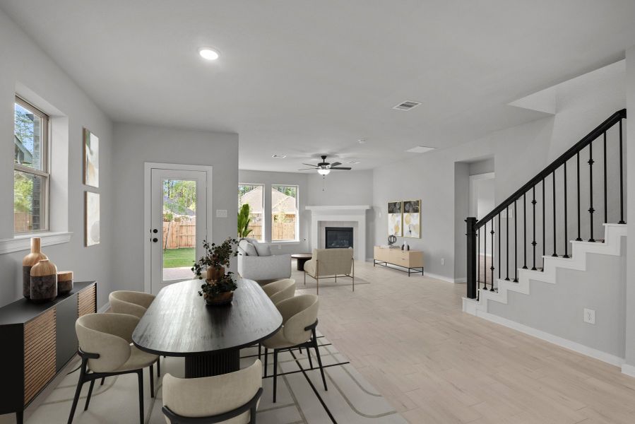 The Dahlia - Dining Room The Dahlia - Dining Room