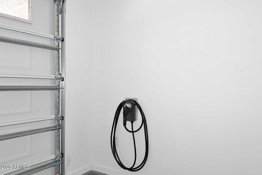 Epoxy Oversized Garage-EV Chanrge