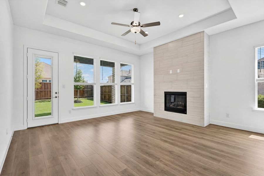 Spacious, unfurnished interior of a new home in The Ridge at Northlake, Northlake (Image 13). Spacious, unfurnished interior of a new home in The Ridge at Northlake, Northlake (Image 13).