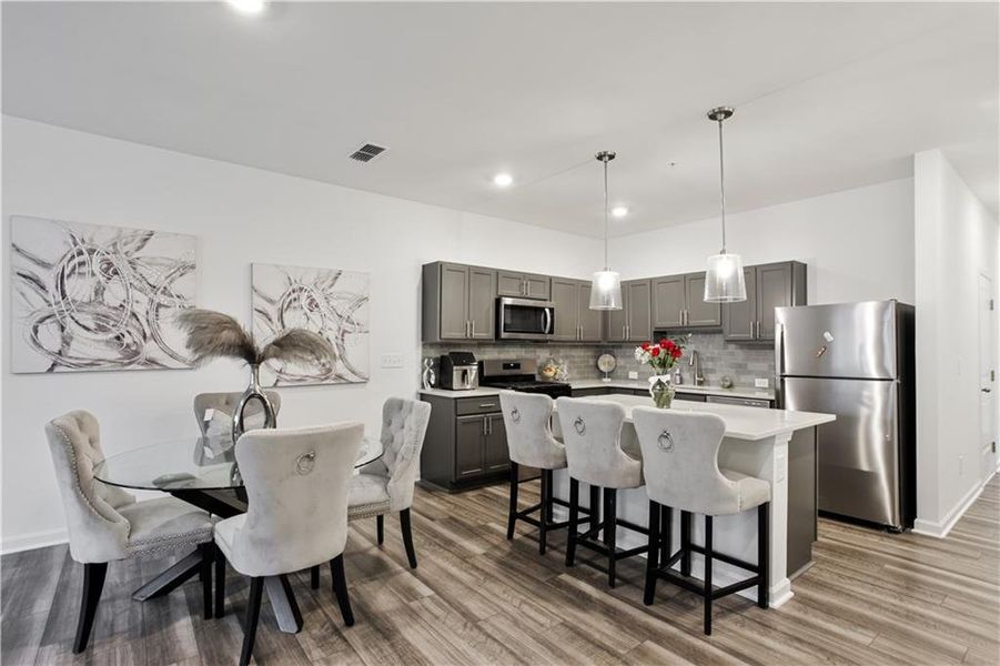 Furnished interior view inside a new home in , Douglasville (Image 29).