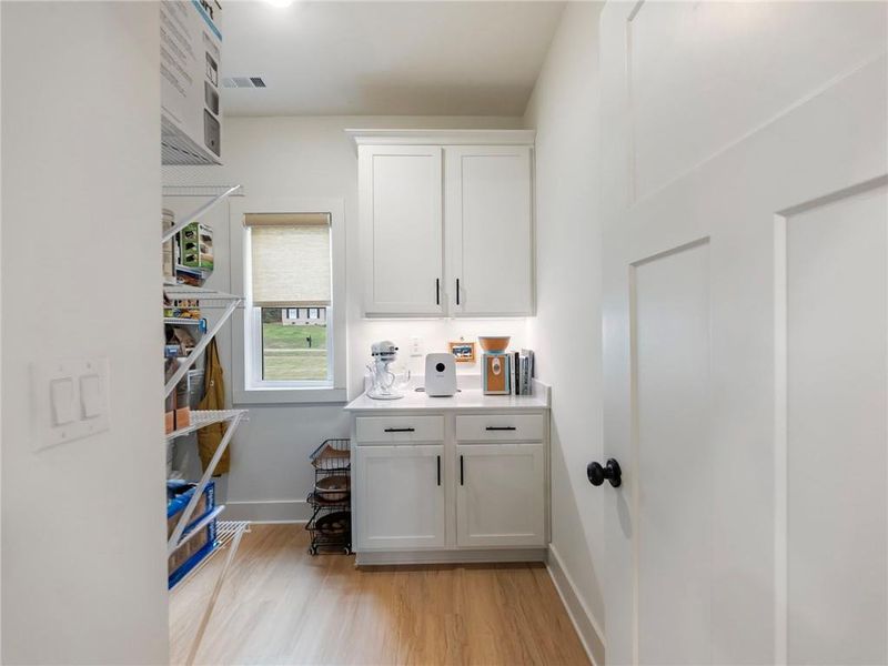 Furnished interior view inside a new home in , Gillsville (Image 54).