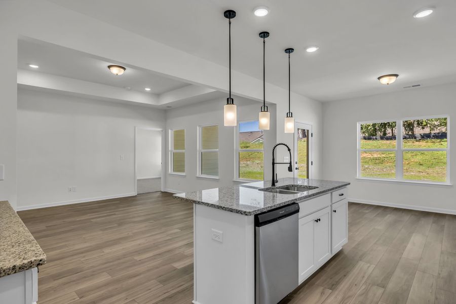 Furnished interior view inside a new home in Hampshire Hills, Columbia (Image 9).