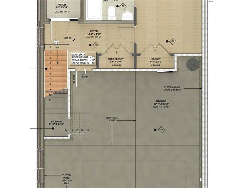 2D floor plan layout of this home in , Duluth, GA (Image 5).