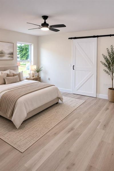 Furnished interior view inside a new home in , Ocala (Image 8).