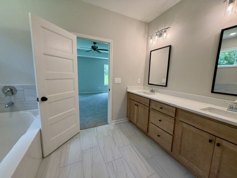 Furnished interior view inside a new home in Rocky Mount, Greenville (Image 5). Furnished interior view inside a new home in Rocky Mount, Greenville (Image 5).