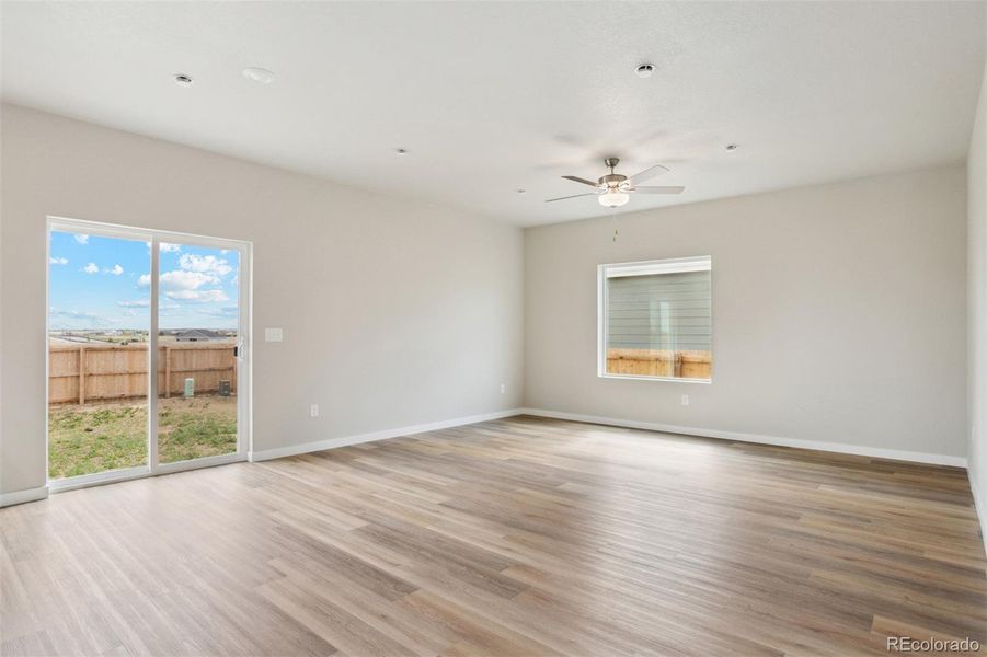 Spacious, unfurnished interior of a new home in Bennett Ranch, Bennett (Image 12). Spacious, unfurnished interior of a new home in Bennett Ranch, Bennett (Image 12).