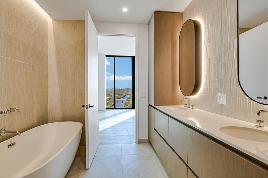 Furnished interior view inside a new home in , Austin (Image 14). Furnished interior view inside a new home in , Austin (Image 14).