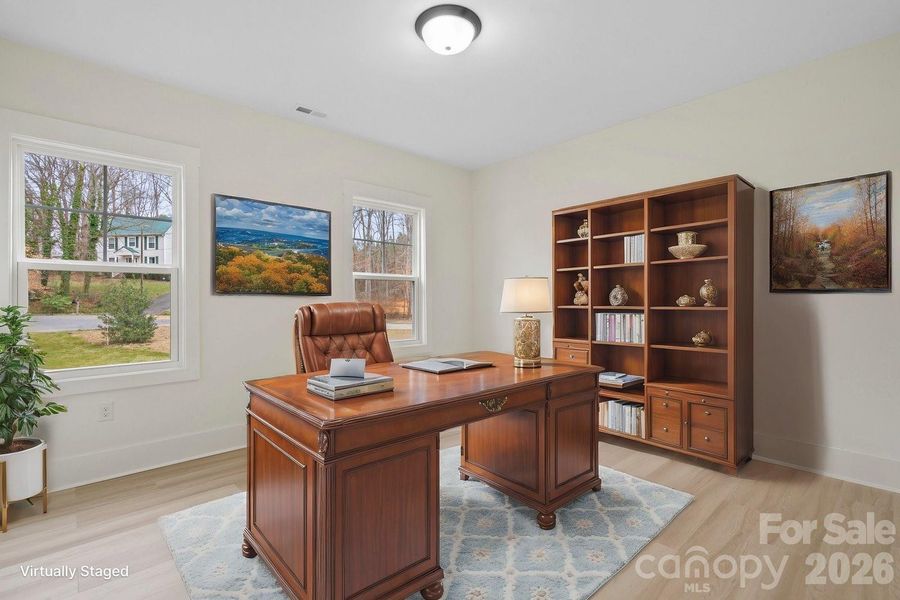 Furnished interior view inside a new home in , Mint Hill (Image 8).