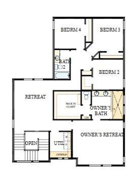 Floor Plan - 2nd Floor