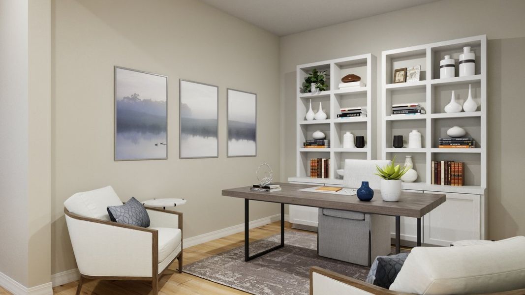 Furnished interior view inside a new home in Estates at Kings Ranch, Gold Canyon (Image 18). Furnished interior view inside a new home in Estates at Kings Ranch, Gold Canyon (Image 18).