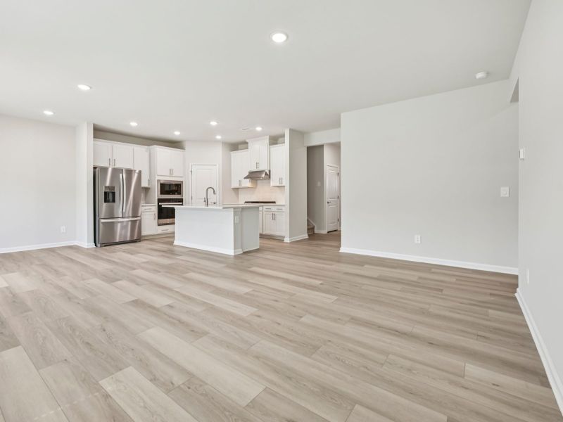 Spacious, unfurnished interior of a new home in Marshburn Landing - Signature Series, Wendell (Image 18).