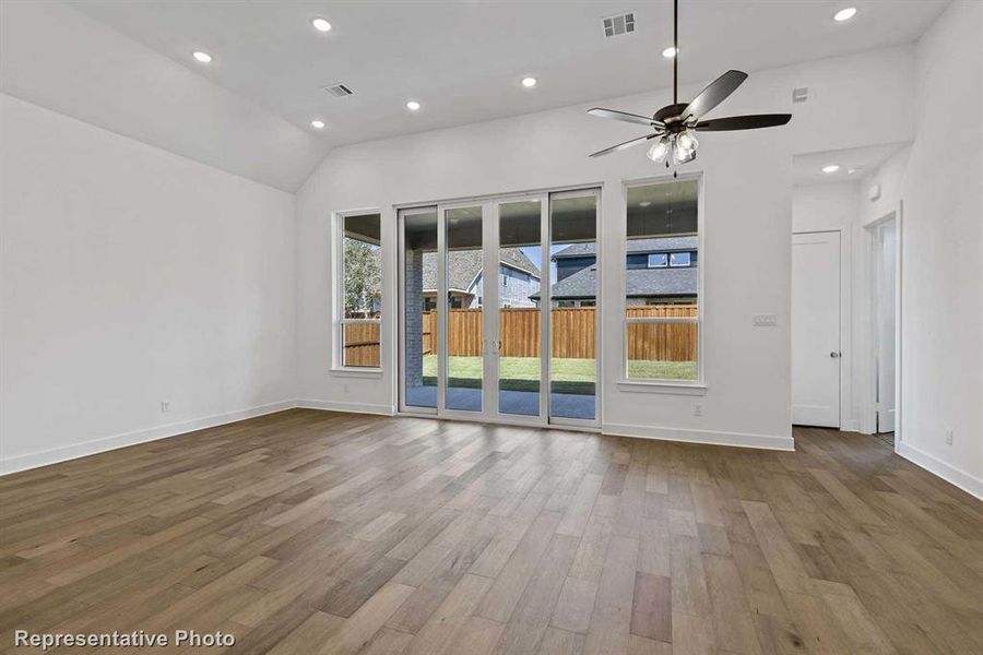 Family Room/Dining Room (Representative Photo)