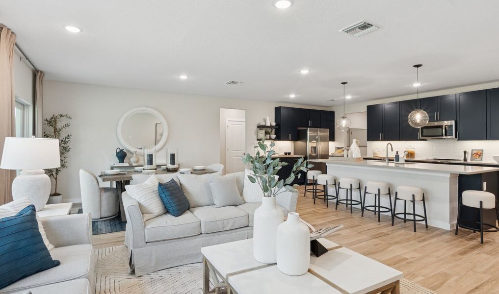 Open living area